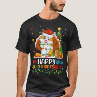 Hamster Animal Lover Funny Happy Hamster HelloThan T Shirt