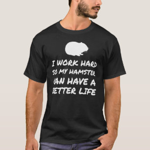 Hamster Apparel Cute Hamsters Älskare Design T Shirt
