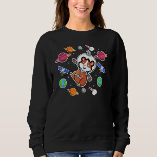 Hamster Astronaut Hamstrar Djur Husdjur Grafisk T Shirt