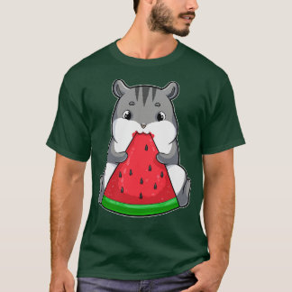 Hamster äter Watermelon T Shirt