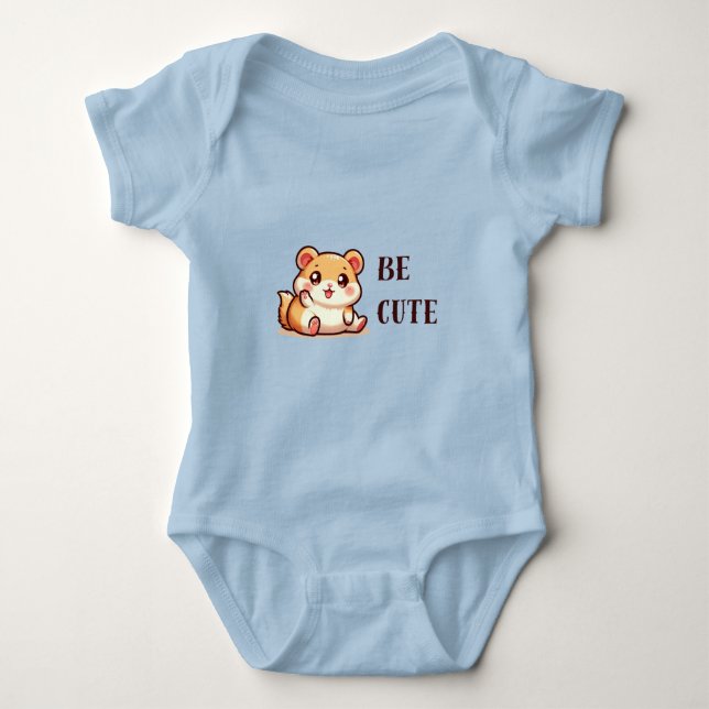 Hamster - Be Cute T Shirt (Framsida)
