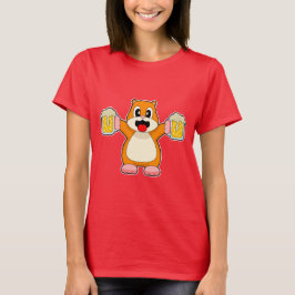 Hamster Beer T Shirt