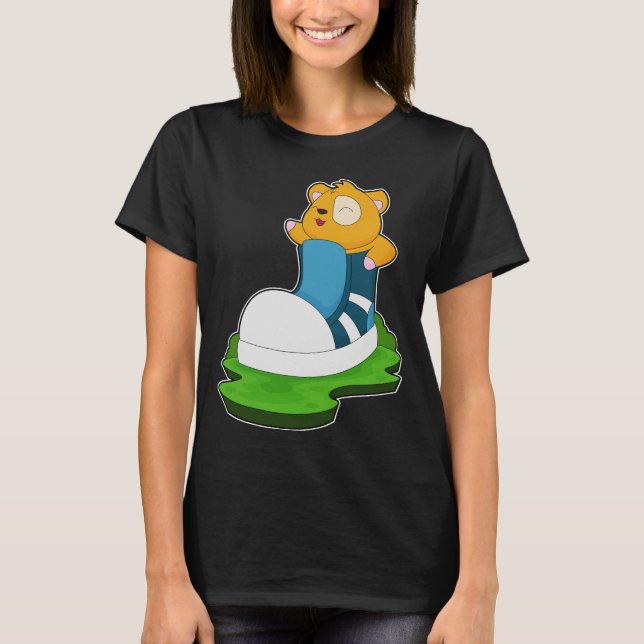 Hamster big Shoe T Shirt (Framsida)