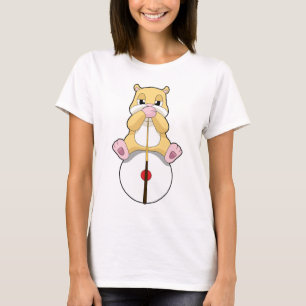 Hamster Biljard Kö Sport T Shirt