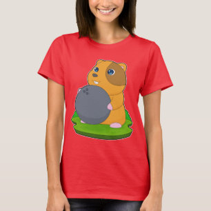 Hamster Bowling Bowlingsklot T Shirt