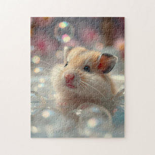 Hamster Bubble Bath Pussel