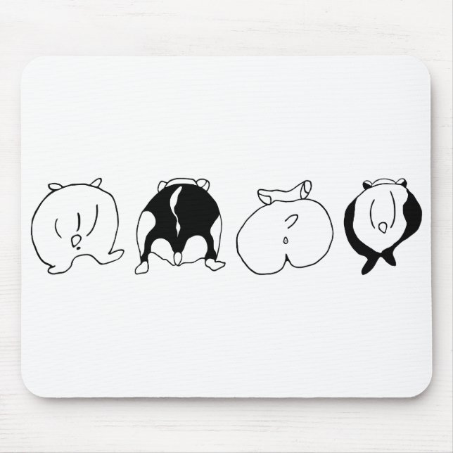 Hamster Butts Musmatta (Framsidan)
