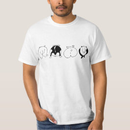 Hamster Butts T Shirt
