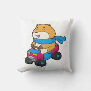 Hamster Car Kudde