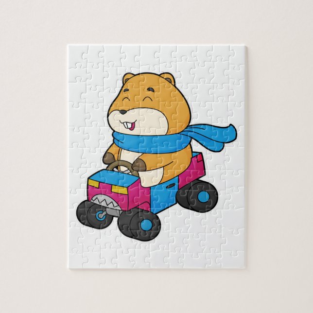 Hamster Car Pussel (Vertikal)
