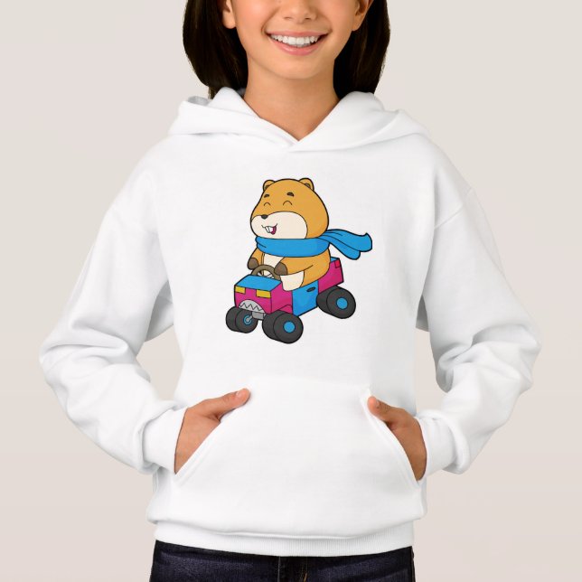 Hamster Car T Shirt (Framsida)