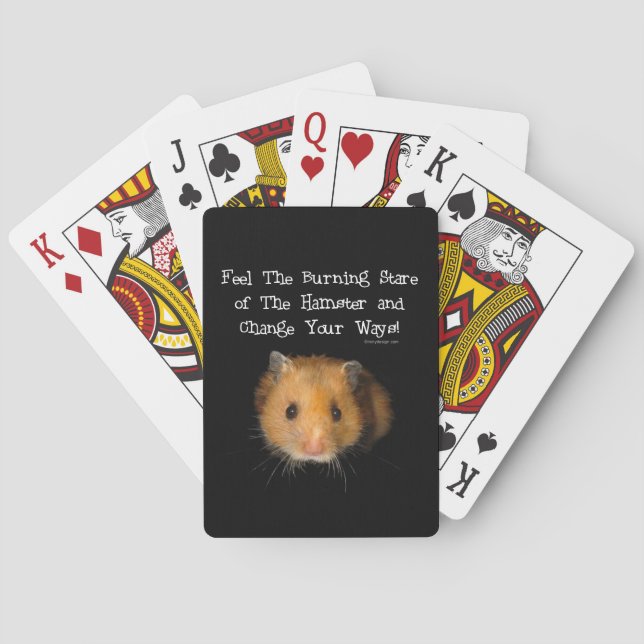 Hamster Casinokort (Baksidan)