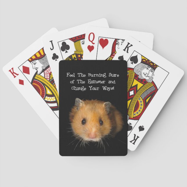 Hamster  casinokort (Baksidan)