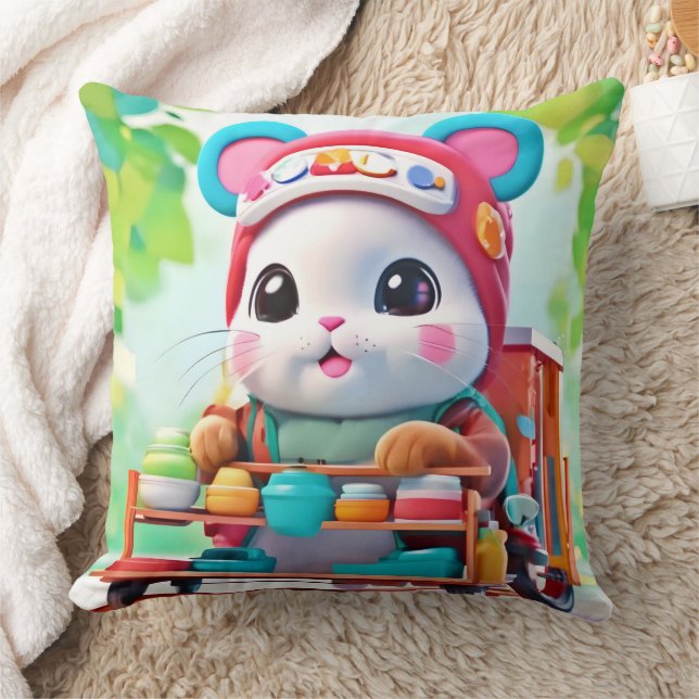 Hamster Delivery Hero Kudde (Filt)