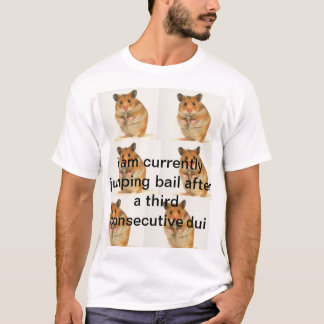 hamster dui shirt t shirt