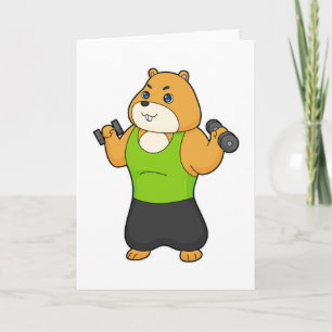 Hamster Fitness Hantel Kort