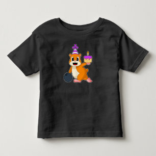 Hamster Födelsedags Bowling T Shirt