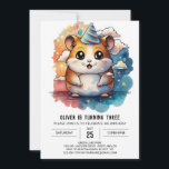 Hamster Friends Playful Birthday Inbjudningar<br><div class="desc">Gå med roligten med våra Hamster Friends Playful Birthday-inbjudningar. De här inbjudningarna är mer än bara pappra. De är vänskapens band som bjuder dina kära i er speciella dags glädje. De visuella hamsterbilderna, som ställs mot en bakgrund av lekhet, skapar en atmosfär av kamaraderie och glädje. Varje inbjudan är en...</div>