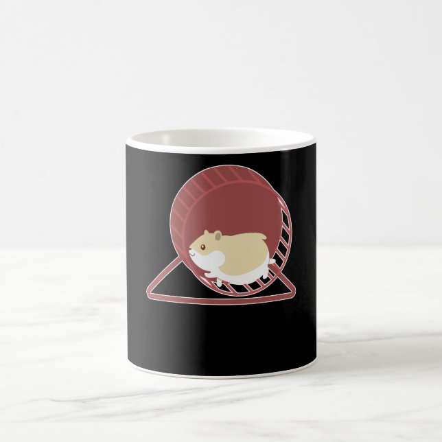 Hamster Funny Design Rodent Dwarf Hamster Gift Kaffemugg (Center)