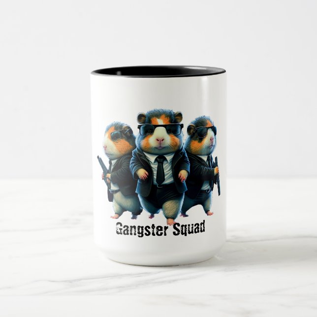 Hamster Gangster Squad Mugg (Center)