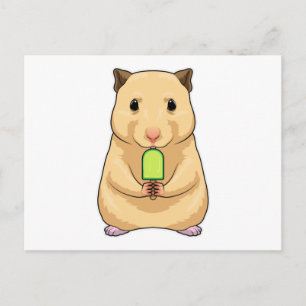 Hamster-glass Vykort