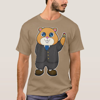 Hamster Groom Bröllop ring Bröllop T Shirt