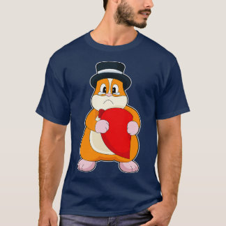 Hamster Groom Heart Bröllop T Shirt