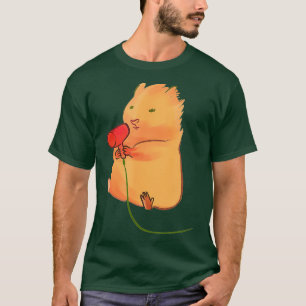 Hamster Hairdryer Animal Lover T Shirt