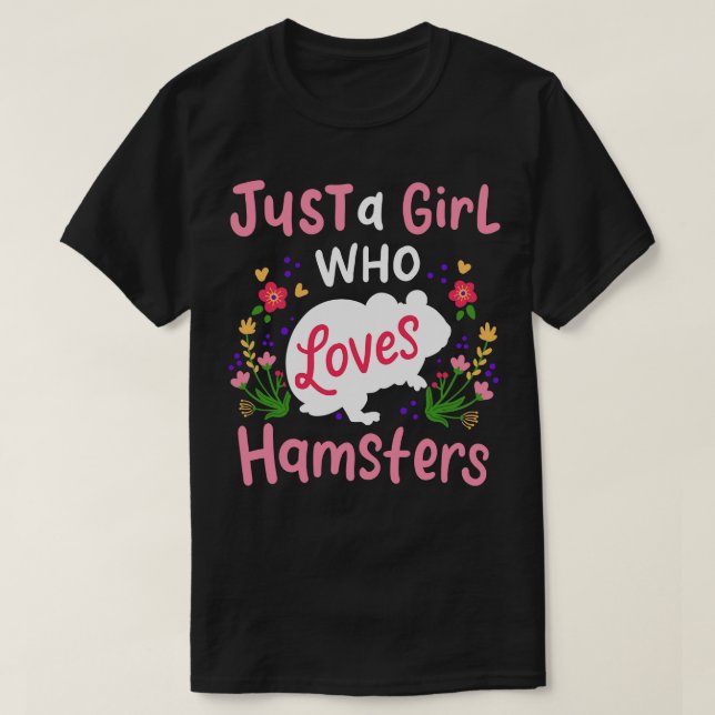 Hamster Hamster Älskare 2 T Shirt (Design framsida)