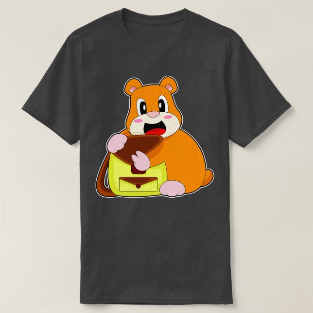 Hamster Handbag T Shirt (Design framsida)