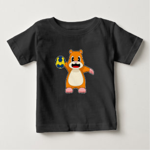 Hamster Handball-spelare Handball T Shirt