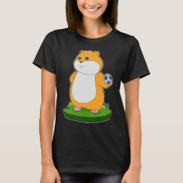 Hamster Handball-spelare Handball T Shirt
