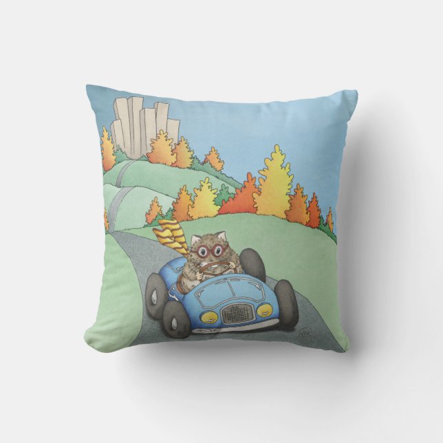 Hamster Helg Getaway Dekorativ kudde (Framsida)