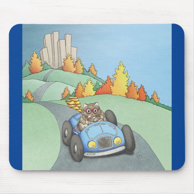 Hamster Helg Getaway Mouse Pad Musmatta (Framsidan)