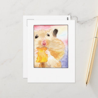 Hamster Husdjur Självporträtt- DNM Postkort Vykort
