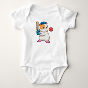 Hamster i Cricket med Cricket fladdermus & Cap T Shirt