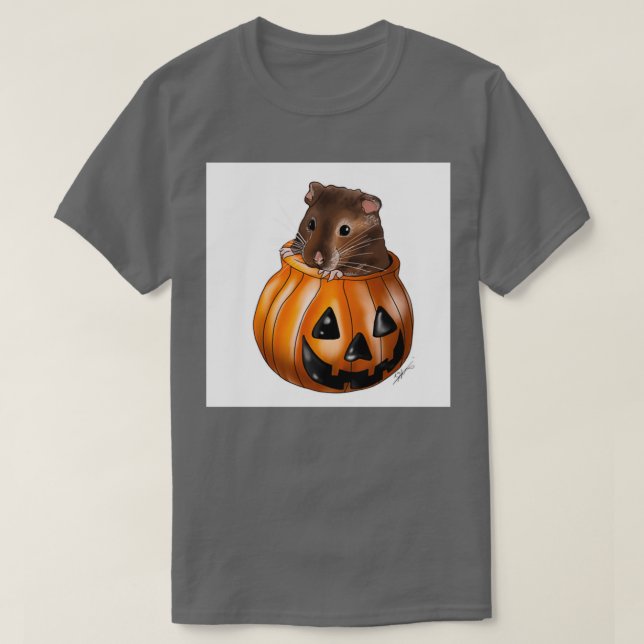Hamster i ett originalkonstverk från Sydonni T Shirt (Design framsida)