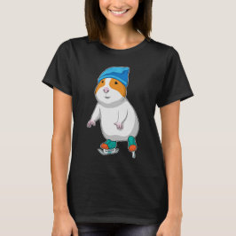 Hamster Ice skridskor T Shirt