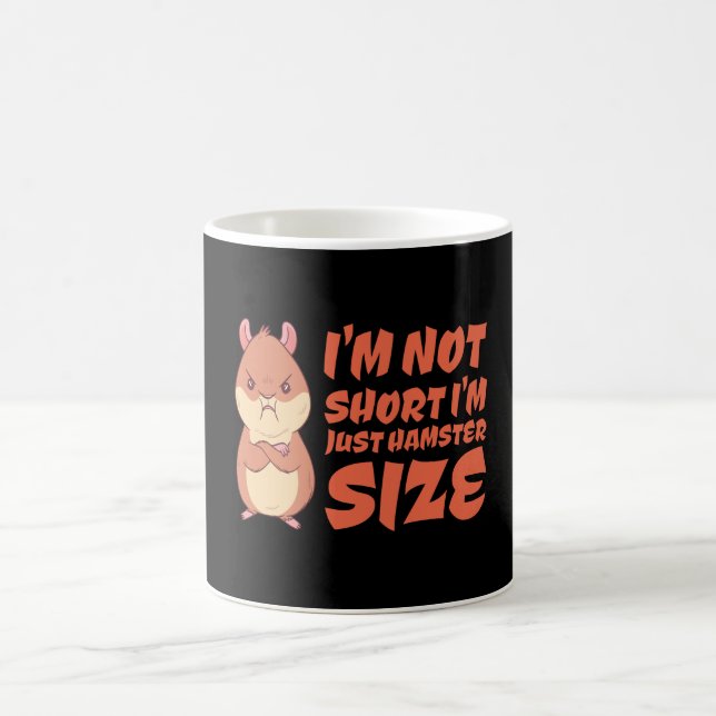 Hamster - Ich bin nicht Kurz, dass ich nur Hamster Kaffemugg (Center)