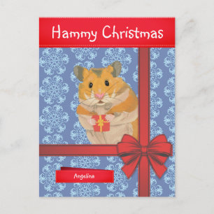 Hamster jul i Hamster Helg Vykort