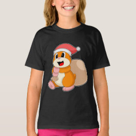 Hamster julstrumpa t shirt
