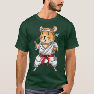Hamster Karate Ninja Jiu-Jitsu Judo Taekwondo T Shirt
