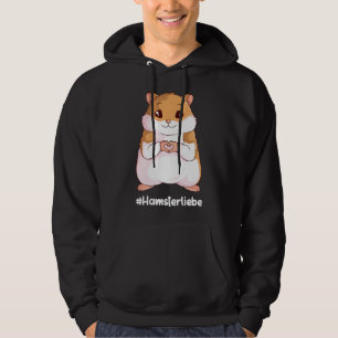 Hamster Kärlek Hamster Guld Hamster Girls Women Ch Hoodie