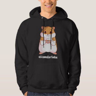 Hamster Kärlek Hamster Guld Hamster Girls Women Ch Hoodie