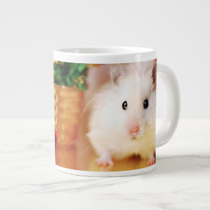 Hamster Kokolinka med Julgran Jumbo Mugg