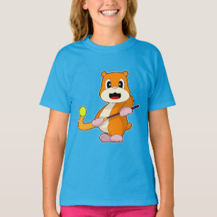 Hamster Landhockey Hockeyklubba T Shirt