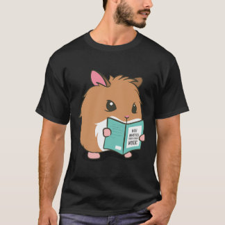 Hamster learn Music Funny Rodent T Shirt