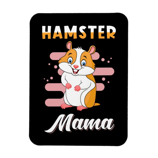 Hamster Mamma Magnet (Vertikal)