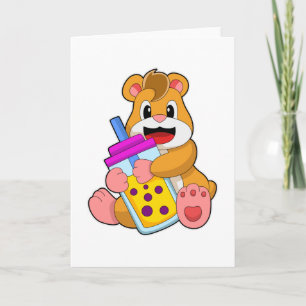 Hamster med babysängs Juice Kort