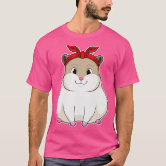 Hamster med Bandana T Shirt